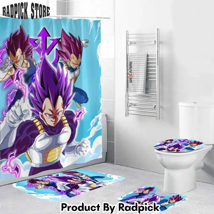 Dragon ball vegeta ultra ego combo bathroom set   rp0201320